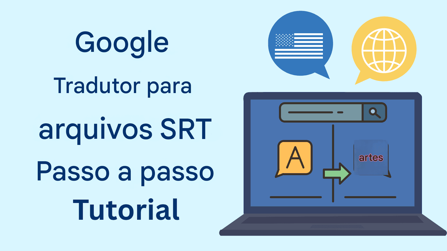 Google Translate para ficheiros SRT: tutorial passo a passo