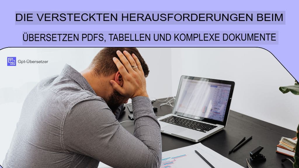 Die verborgenen Herausforderungen bei der Übersetzung von PDFs, Tabellen und komplexen Dokumenten