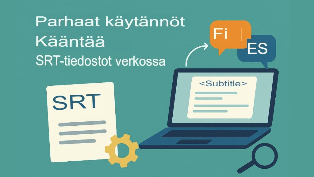 Parhaat SRT-tekstitysten kääntäjät verkossa: vuoden 2025 vertailu