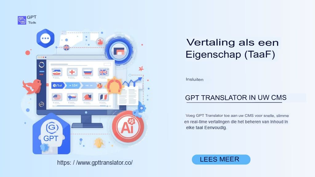 Översättning som en funktion (TaaF): Bädda in GPT Translator i ditt CMS
