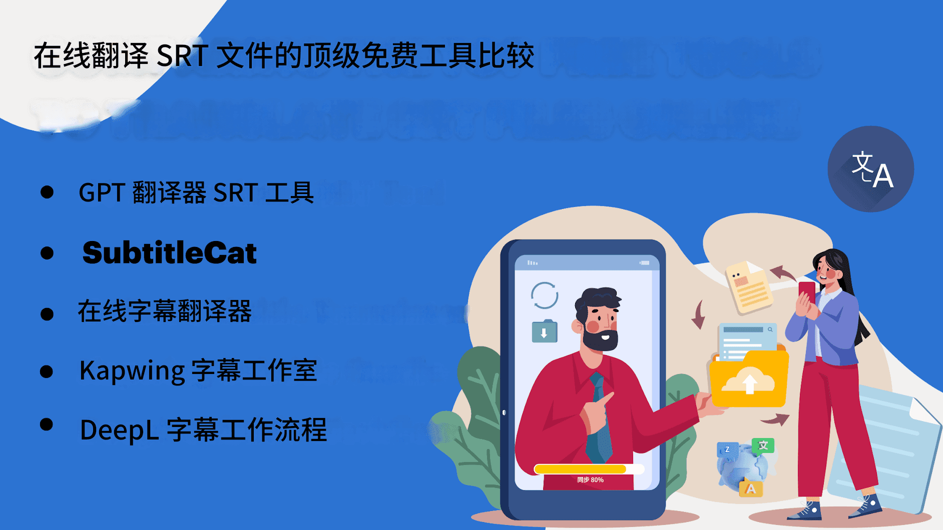 如何在线翻译 SRT 文件:最佳免费工具比较